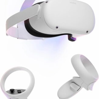 Oculus Newest Quest 2 Gmaing VR Headset 128GB Set - Advanced All-in-One Virtual Reality Headset Cover Set, White