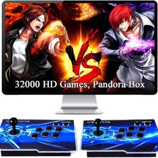 GWALSNTH 32000 in 1 Pandora Box 60S Arcade Game Console,1280X720 Display,Search/Save/Hide/Pause Games,Two Separate joysticks,1-4 Players …